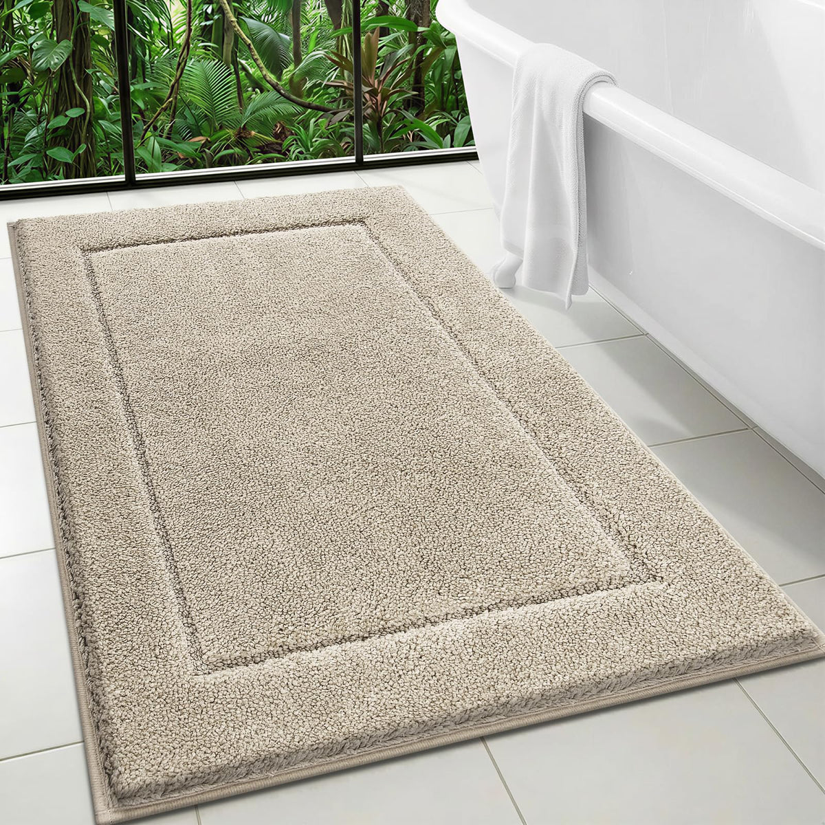 Extra Soft Bathroom Rug 30" x 60", Bath Mat, Shower Runner Rug