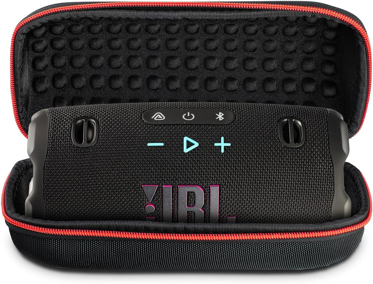 JBL Charge 6 Portable Bluetooth Speaker (Funky) | IP68 Waterproof, DustProof, and DropProof, Outdoor Wireless Audio |28Hrs Playtime + Travel Case Bundle