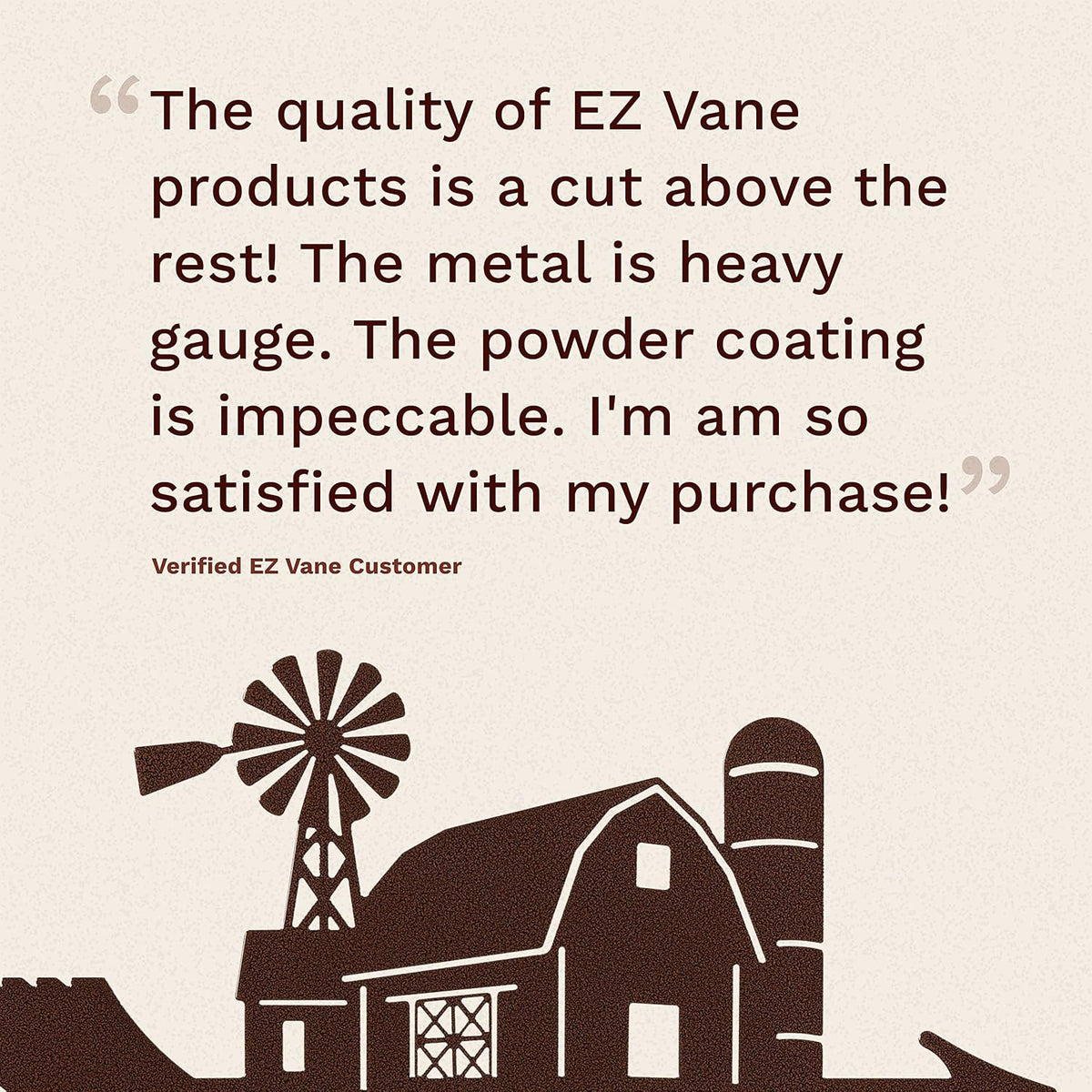EZ Vane Steel Farm Scene Weathervane 21” Height, Includes Metal 4-Sided Mount, Wind Cups & Brackets | Hand-Crafted and Family-Owned, Made in the USA with Triple Powder Coating, Limited