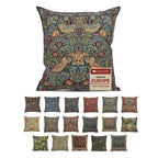 William Morris Chrysanthemum Multi Tapestry Throw Pillow Cover 16 x 16 in