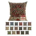 William Morris Chrysanthemum Multi Tapestry Throw Pillow Cover 16 x 16 in