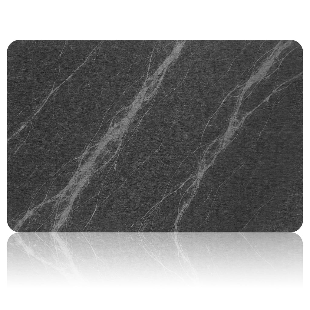 THMINS Extra Large Stone Bath Mat, 36''x24'' Stone Shower Mat