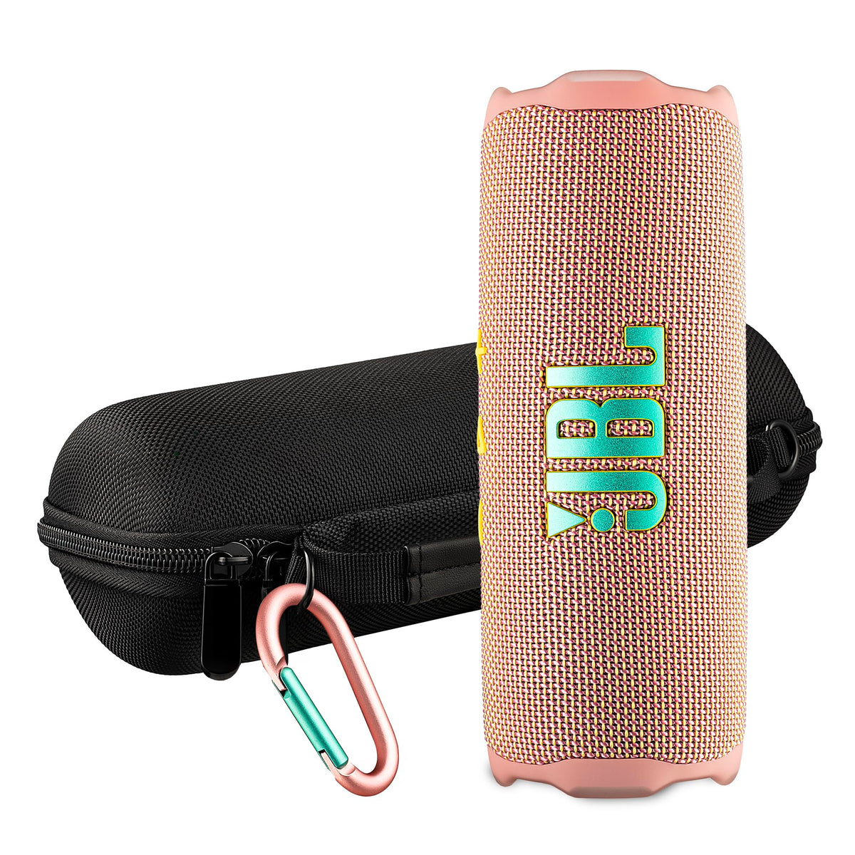 JBL Flip 7 Portable Bluetooth Speaker (Funky) | Bold Pro Sound with AI Sound Boost, 16-Hour Playtime, IP68 Waterproof & Dustproof, Auracast Multi-Speaker Pairing + Travel Case