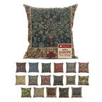 William Morris Chrysanthemum Multi Tapestry Throw Pillow Cover 16 x 16 in