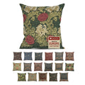 William Morris Chrysanthemum Multi Tapestry Throw Pillow Cover 16 x 16 in