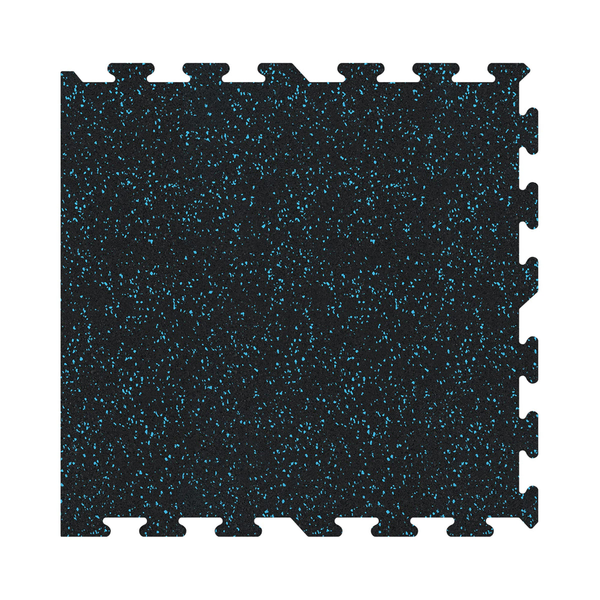 IncStores 8mm Strong Rubber Tiles (23in x 23in Tiles/Multi Piece Floor Kits) Interlocking Rubber Gym Mats for Home Gym Flooring & Fitness Room Floors