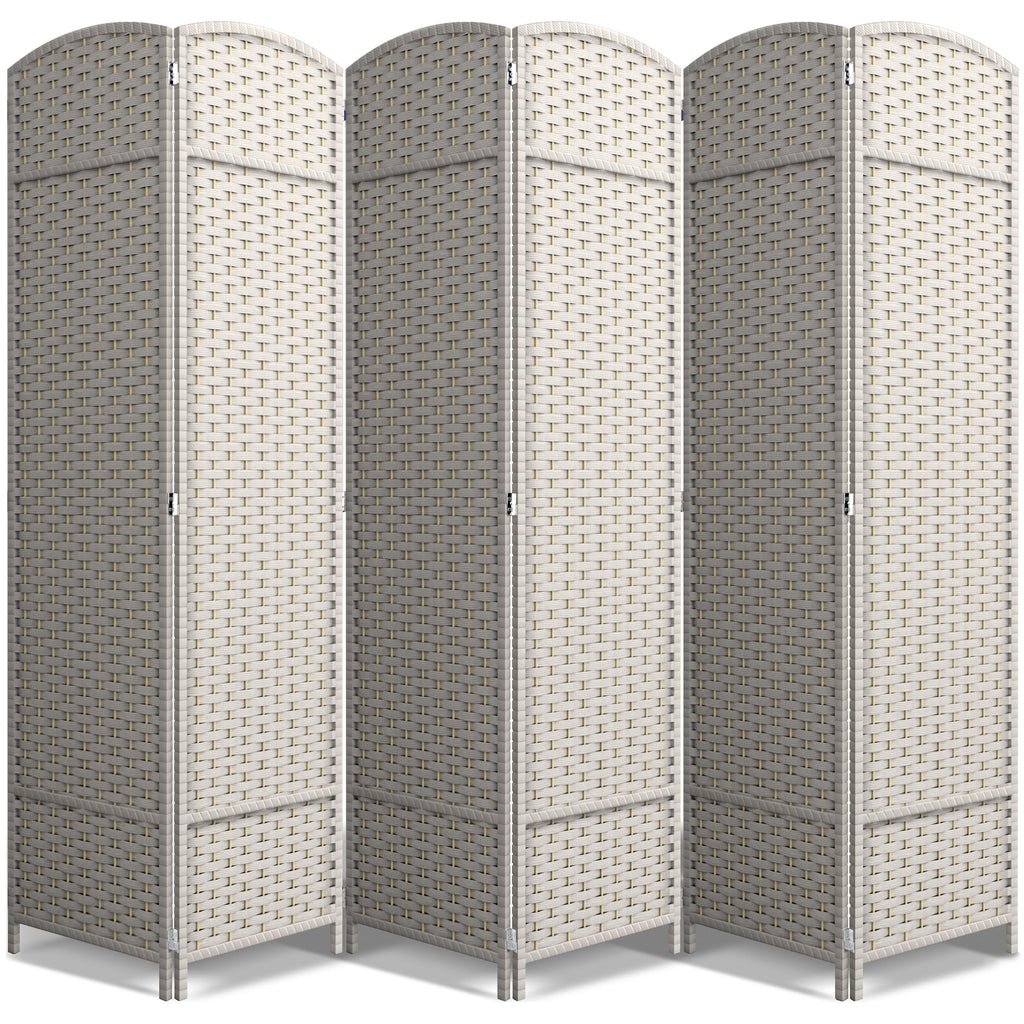 Sorbus Foldable Room Divider, Mesh Privacy Screen (8 Panel, Chocolate)