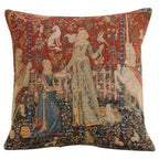 Medieval Rabbit I Tapestry Throw Pillow Cover 19"x19" With Invisible Zipper