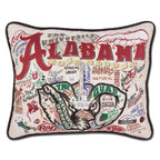 Catstudio Texas A&M Aggies Hand Embroidered Throw Pillow