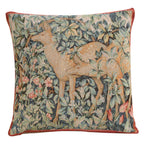 William Morris Kelmscott Tree Blue Tapestry Throw Pillow Cover 19 x 19 in