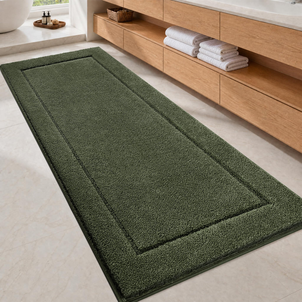 Extra Soft Bathroom Rug 30" x 60", Bath Mat, Shower Runner Rug