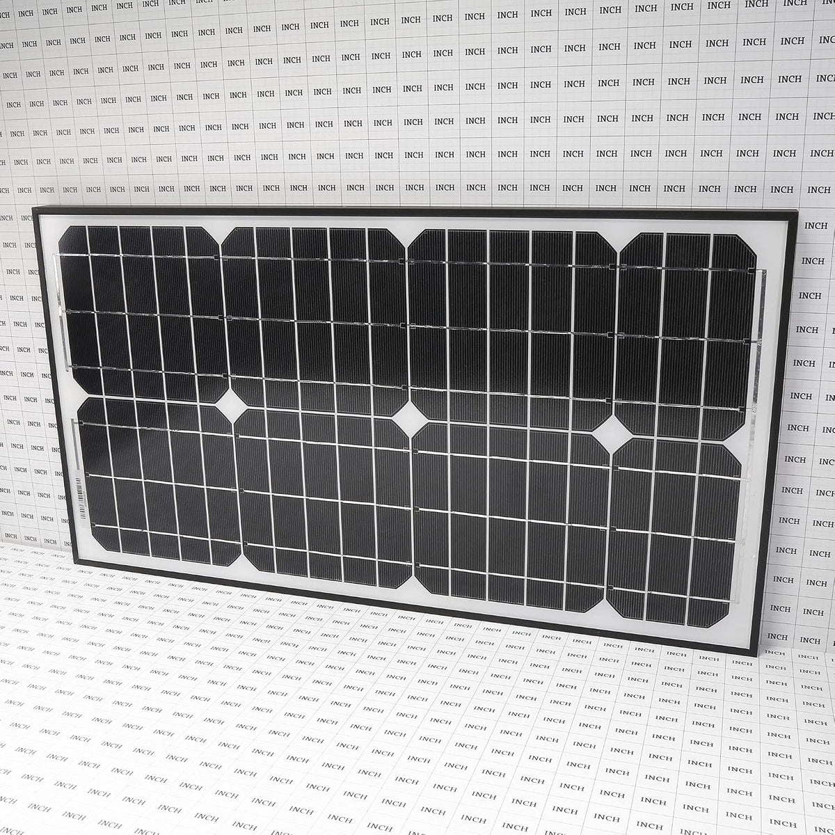 30 Watt 12 Volt Solar Panel with Mount Bracket and Needed Installation Hardware