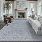 HUGEAR 8x10 Beige Neutral Area Rugs Washable Rug Carpet