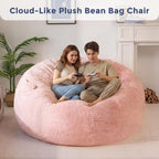 MAXYOYO Bean Bag Chair, Soft Bean Bag Sofa with Supportive Foam Filling