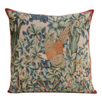 William Morris Kelmscott Tree Blue Tapestry Throw Pillow Cover 19 x 19 in
