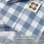 Bedsure PureWoven Gingham Duvet Cover Set Linen‑Like, King Size, 3-PC