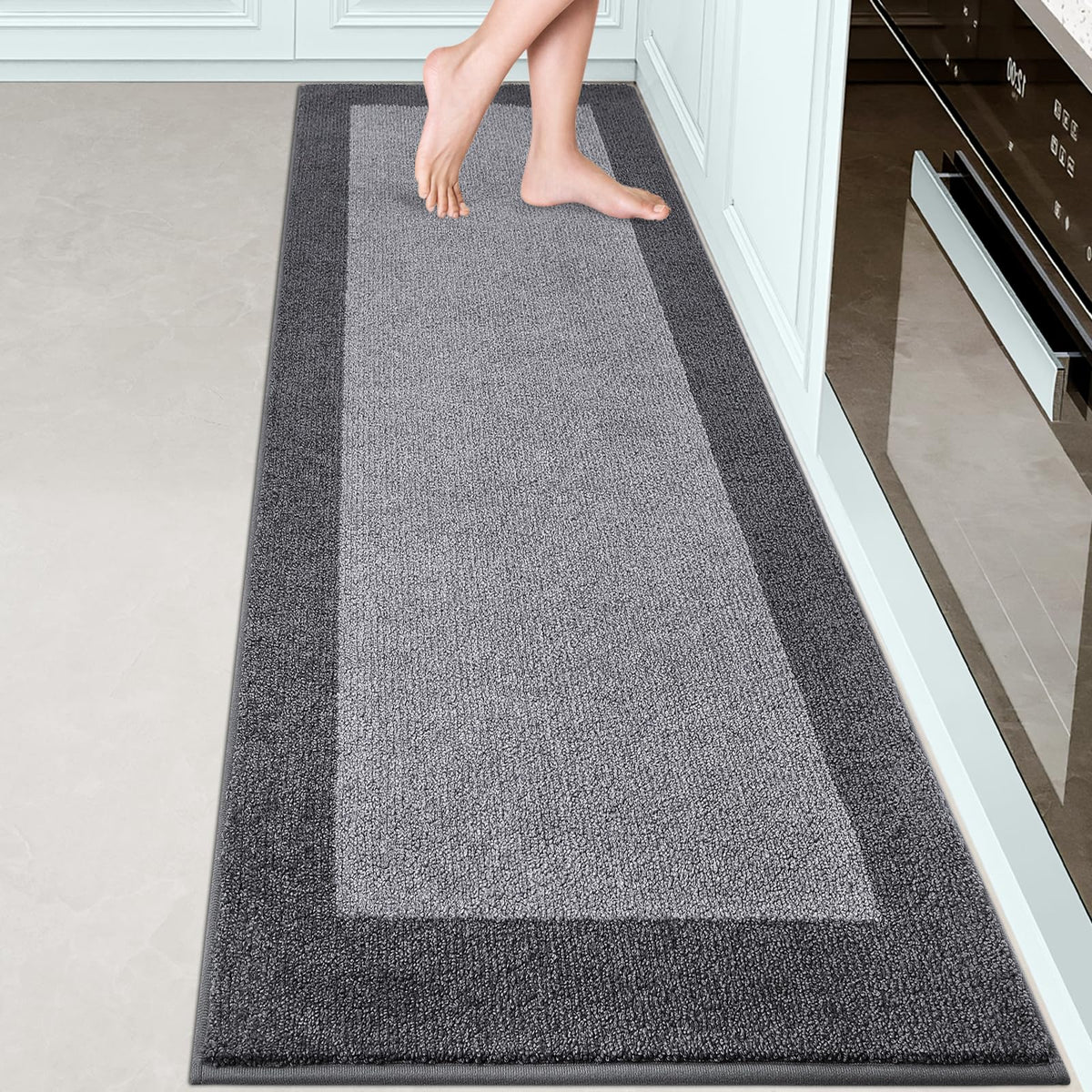Runner Rug 24" x 96" for Kitchen, Floor, Hallway, Roll Packing