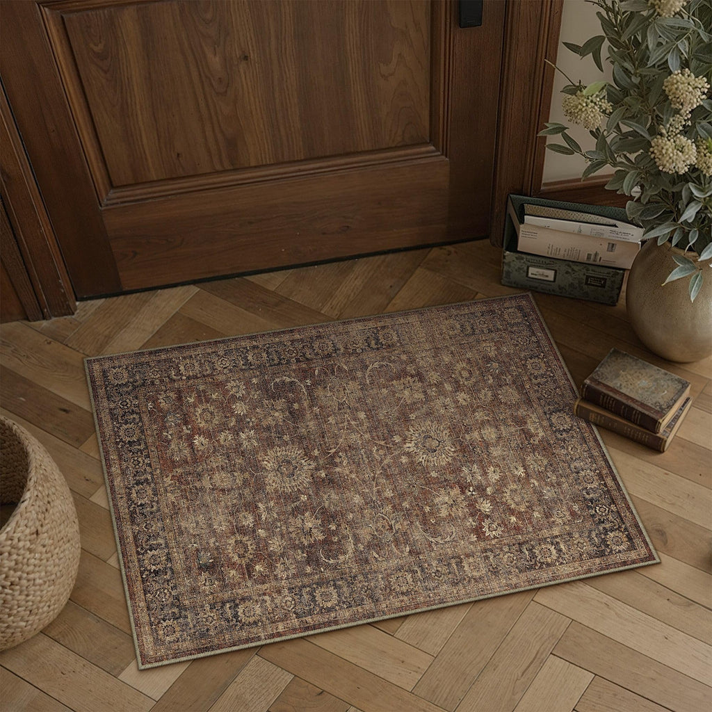 HUGEAR 8x10 Beige Neutral Area Rugs Washable Rug Carpet