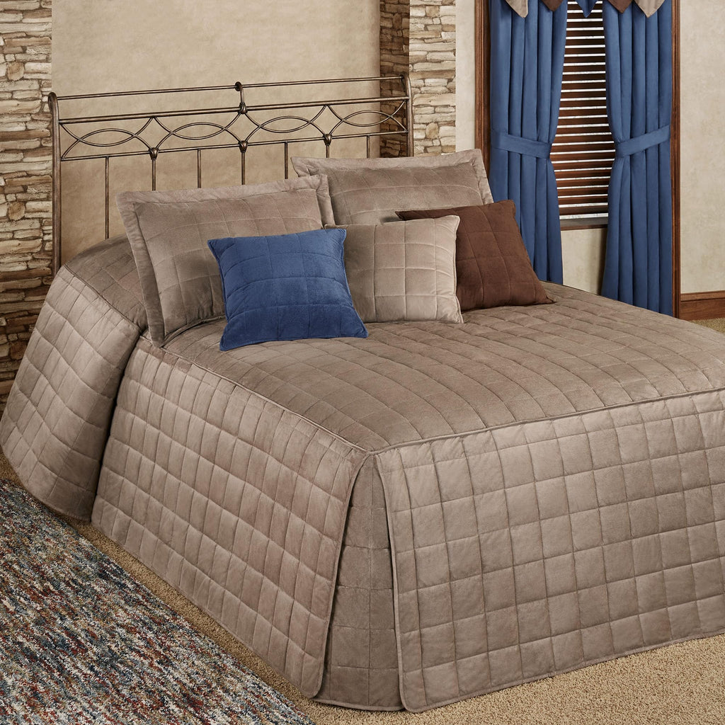 Touch of Class Camden Luxury Bedding, Deep Sage Green, Twin, 2 Pc Set