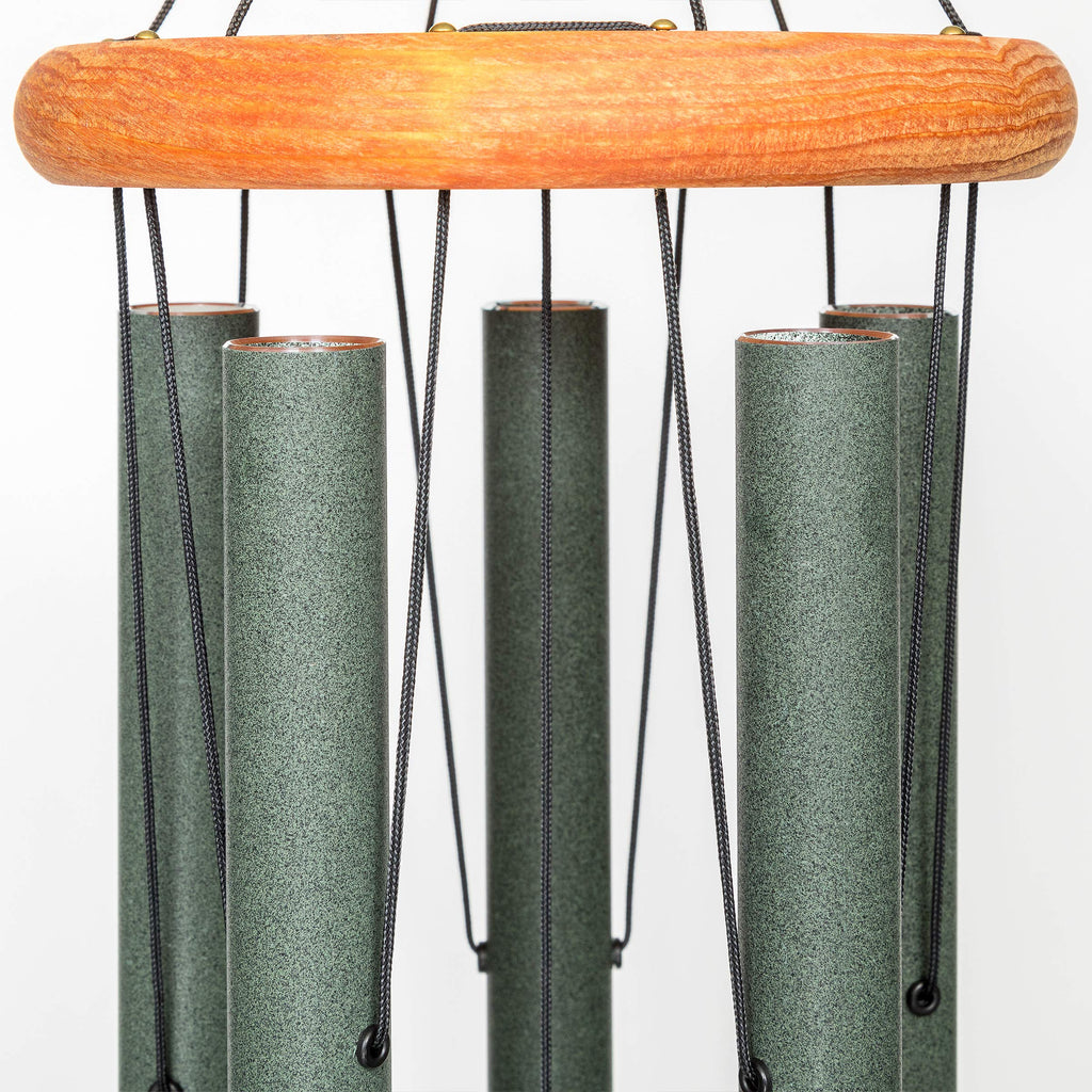 Festival 60-inch Redwood Wind Chime in Bronze by Wind River for Patio, Backyard, Garden, and Outdoor décor. Made in The USA