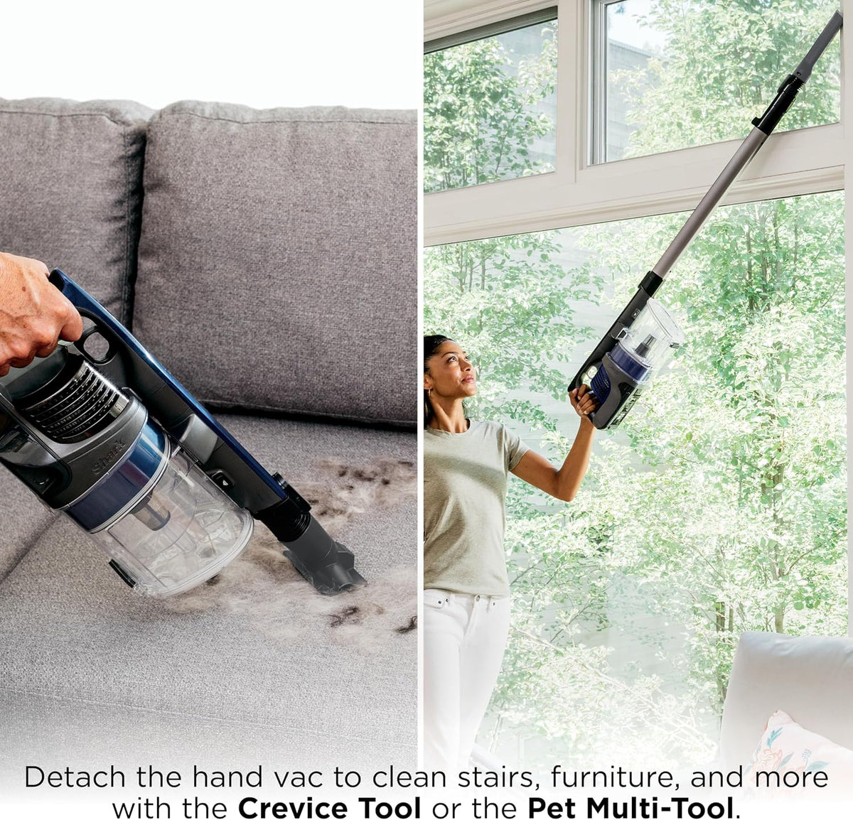 Shark Pet Cordless Stick Vacuum, 40-Min Runtime, Lightweight, Grey, IX141