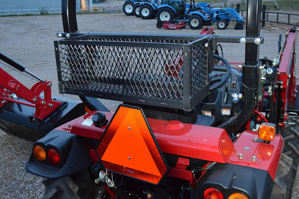Great Day Universal-Fitting 24x10x10in Tractor Tool Tray, TT400, Black