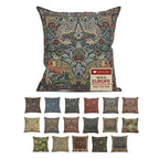 William Morris Chrysanthemum Multi Tapestry Throw Pillow Cover 16 x 16 in