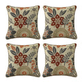 Outdoor Sunbrella Decorative Pillows Pack of 4, 20" x 12" Outdoor Pillow Set for Couch Bed Throw Patio Sofa, Airies Marble