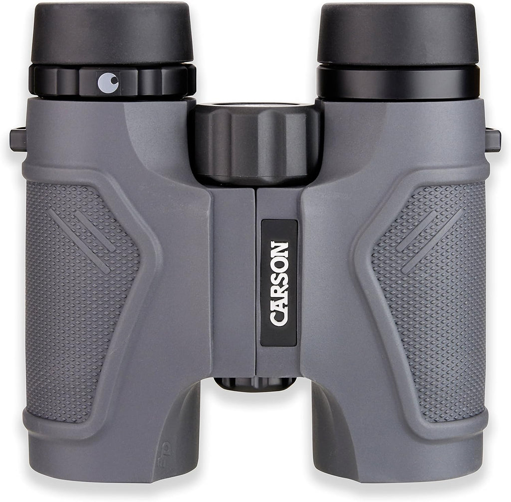 Carson 3D Series High Definition Waterproof Binoculars - Grey