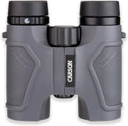 Carson 3D Series High Definition Waterproof Binoculars - Grey