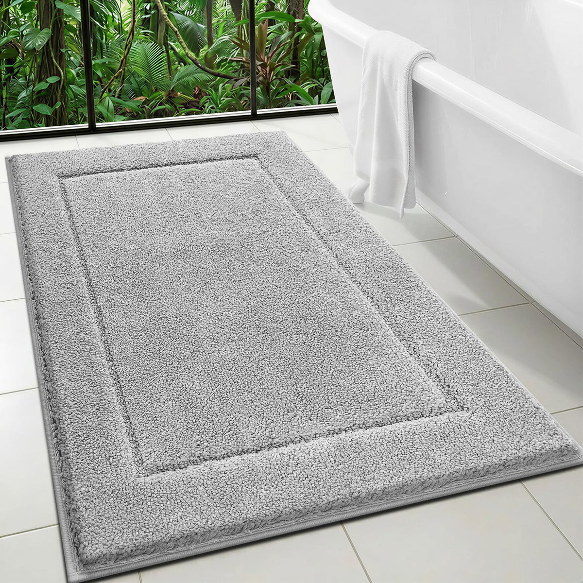 Extra Soft Bathroom Rug 30" x 60", Bath Mat, Shower Runner Rug