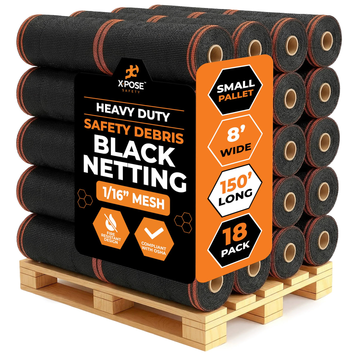 Xpose Safety Construction Safety Netting