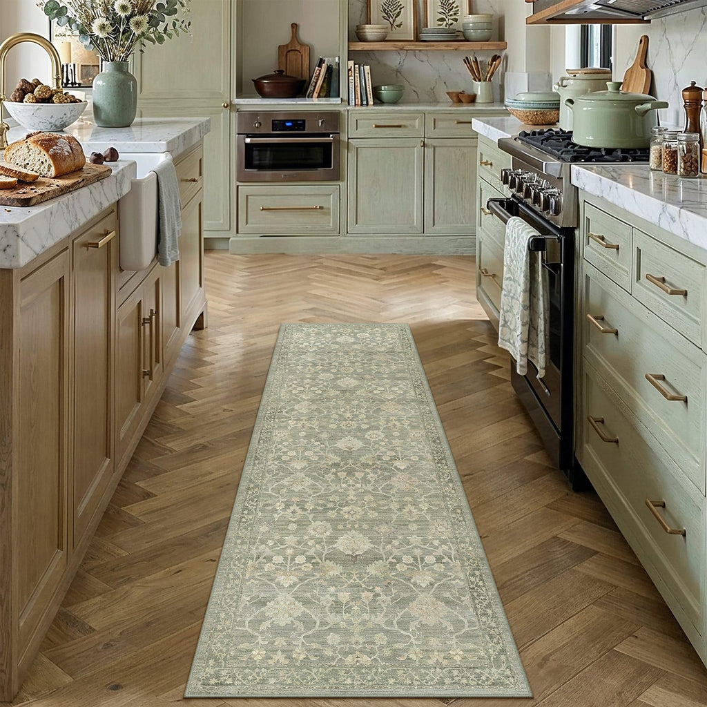 HUGEAR 8x10 Beige Neutral Area Rugs Washable Rug Carpet