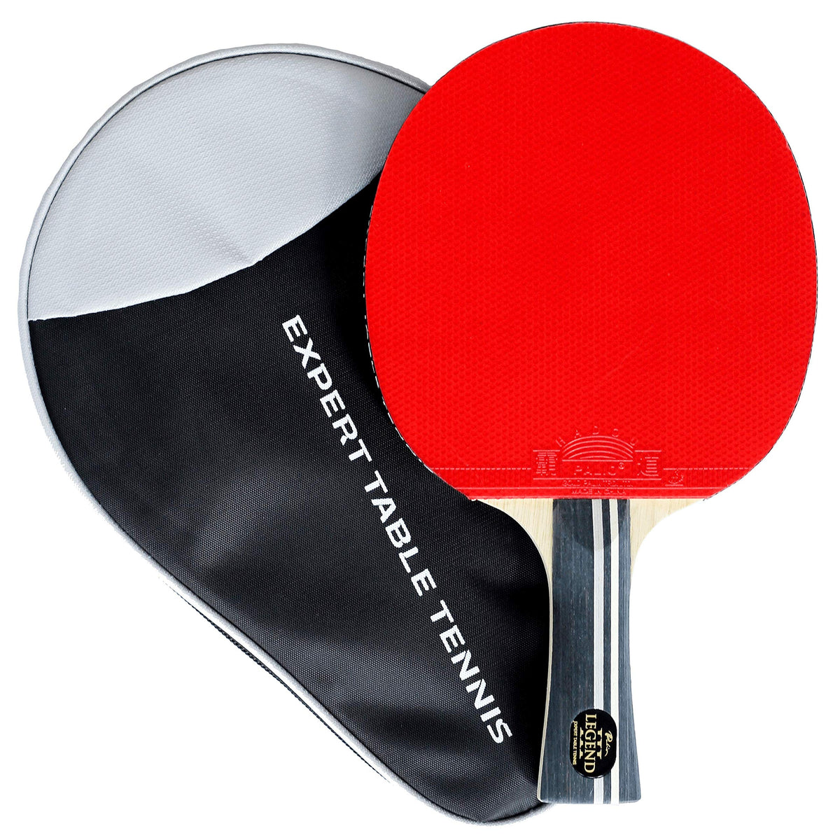 Palio Legend 3.0 Table Tennis Racket & Case | ITTF-Approved Advanced Ping Pong Paddle | Maximum Power, Speed & Spin
