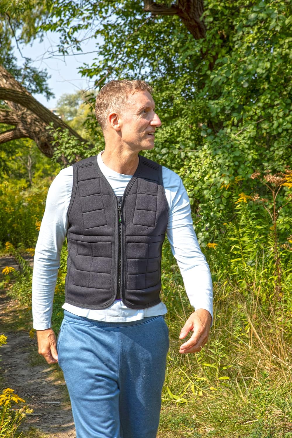 Osteoporosis Weighted Vest (10lb) for Bone Health, Cardio Fitness & Muscle Tone Improvement