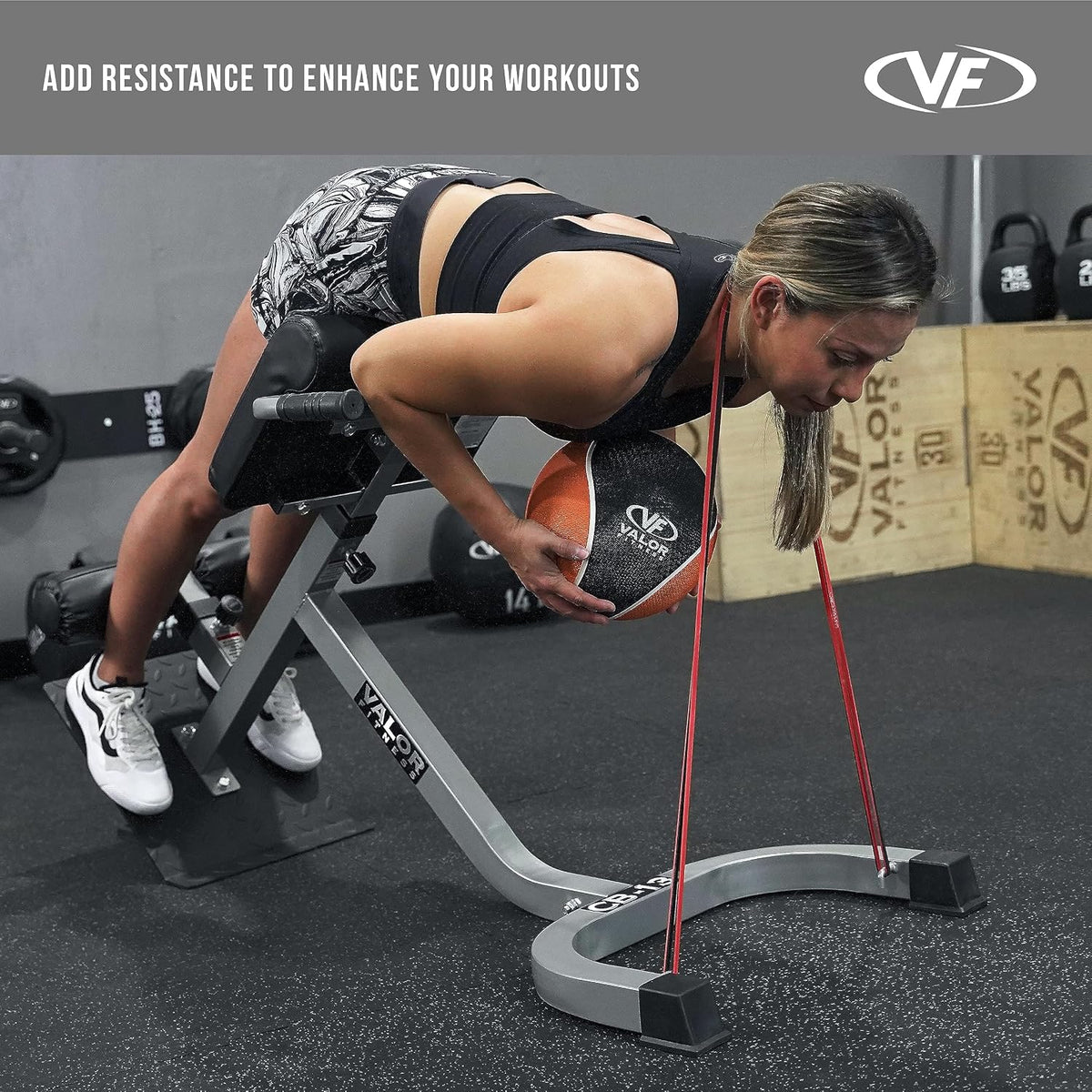 Valor Fitness Premium Resistance Bands Set - Perfect for Pull Ups, Squats, Deadlifts, Bench Press, and Full-Body Workouts - Sizes XS to XXL