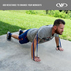 Valor Fitness Premium Resistance Bands Set - Perfect for Pull Ups, Squats, Deadlifts, Bench Press, and Full-Body Workouts - Sizes XS to XXL