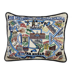 Catstudio Texas A&M Aggies Hand Embroidered Throw Pillow